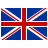 United Kindgom flag - english language selector